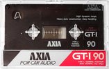 Compact Cassette AXIA GT-I 90 "For Car Audio" Type I Normal 1985 Japan