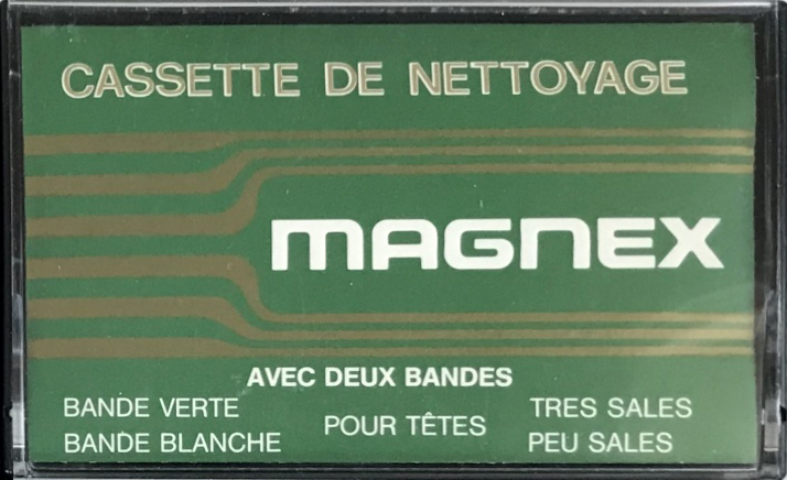 Compact Cassette Magnex Cleaning Cassette 1978 Europe
