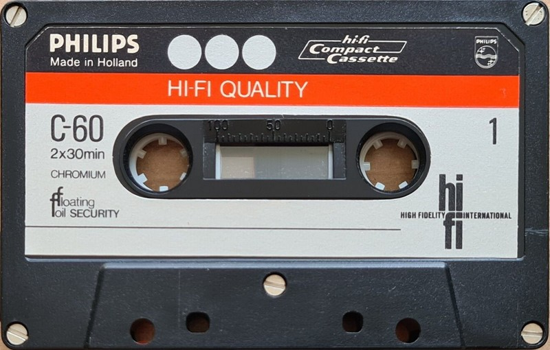 Compact Cassette: Philips  - Chromium 60