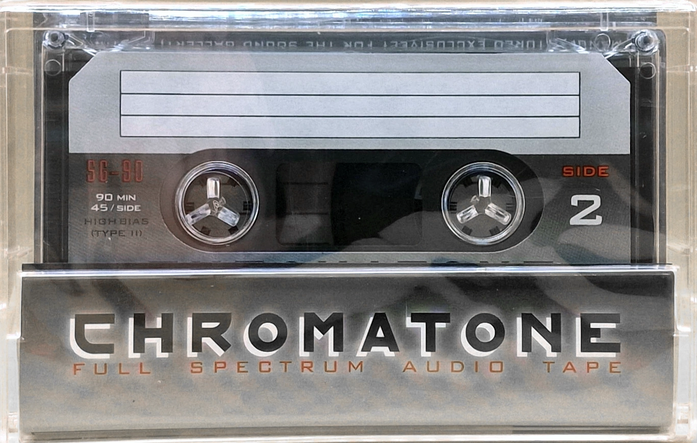 Compact Cassette Chromatone 90 "SG" Type II Chrome USA