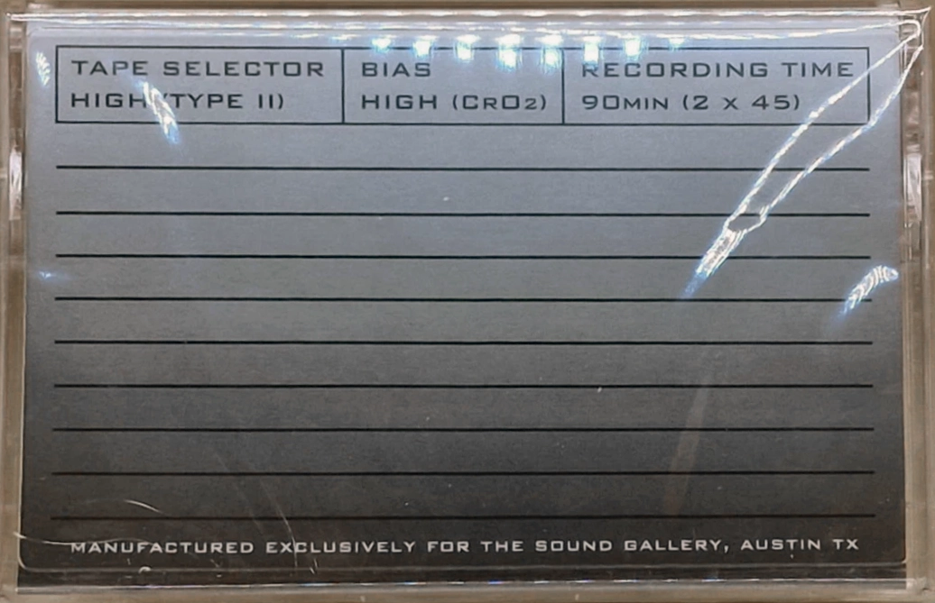 Compact Cassette Chromatone 90 "SG" Type II Chrome USA