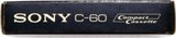 Compact Cassette Sony Auto-Sensor 60 Type I Normal 1970 Japan