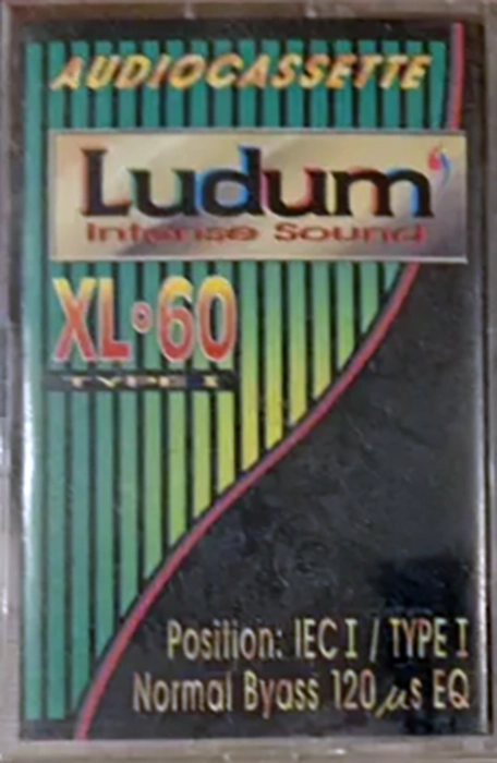 Compact Cassette Ludum 60 "XL" Type I Normal Europe