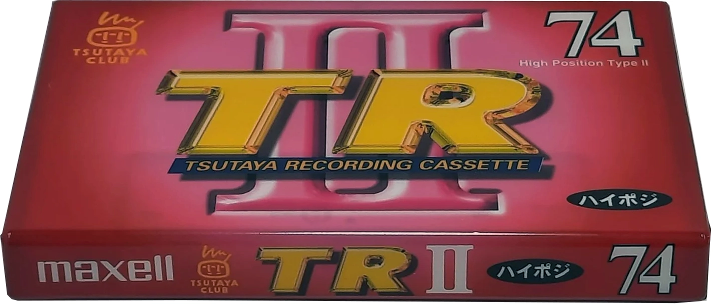 Compact Cassette Maxell TR 74 "TR2-74" Type II Chrome 1997 Japan