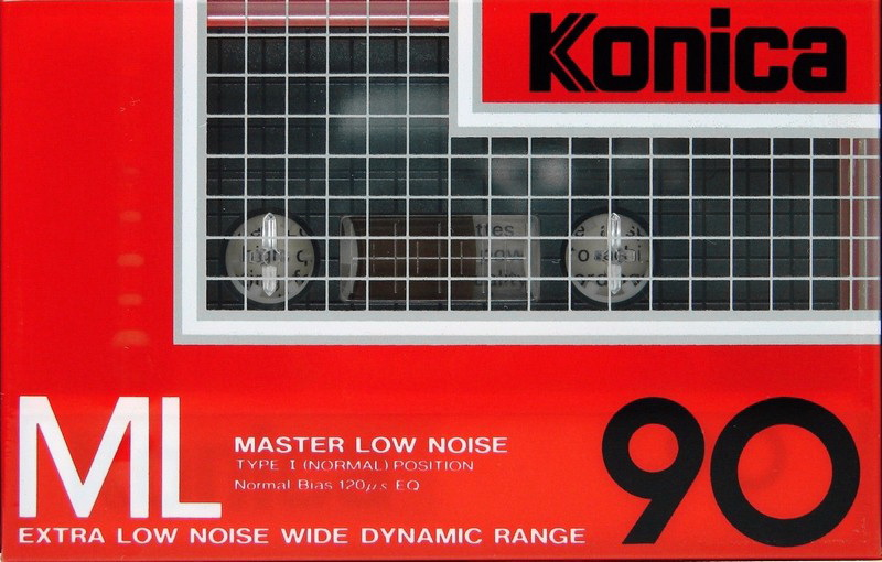 Compact Cassette:  Konica - ML 90