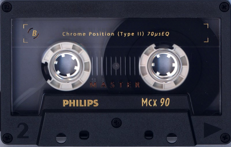 Compact Cassette: BASF Philips - MCX Master 90