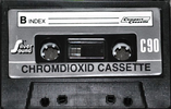Compact Cassette Silver Sound 90 "Multibrand" Type II Chrome 1979 Europe