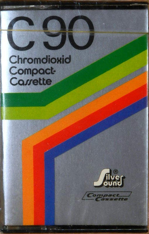 Compact Cassette Silver Sound 90 "Multibrand" Type II Chrome 1979 Europe