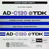 Compact Cassette TDK AD 120 Type I Normal 1979 Europe, USA
