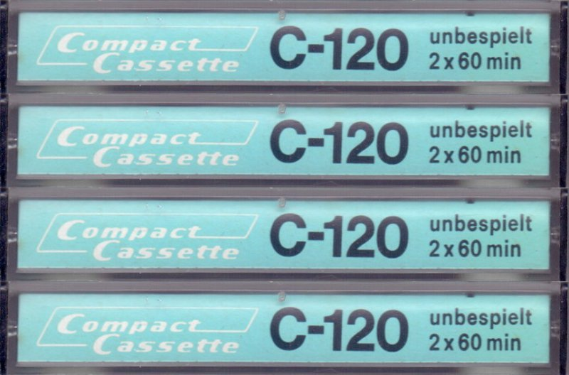 Compact Cassette No Name 120 Type I Normal Hong Kong