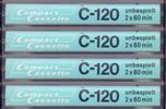 Compact Cassette No Name 120 Type I Normal Hong Kong