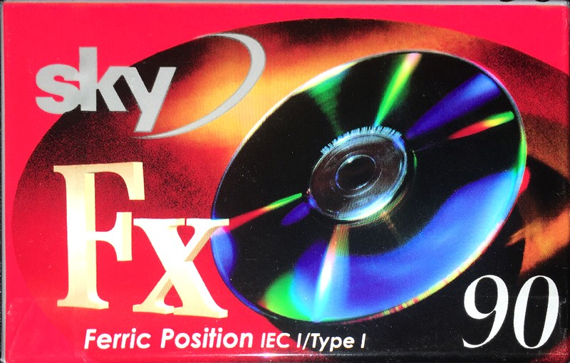 Compact Cassette Sky FX 90 Type I Normal 1999 Europe