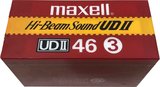 3 pack Maxell UDII / UD2 46 Type II Chrome 1985 Japan