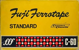 Compact Cassette Fuji Fuji Ferrotape 60 Type I Normal 1970 Japan