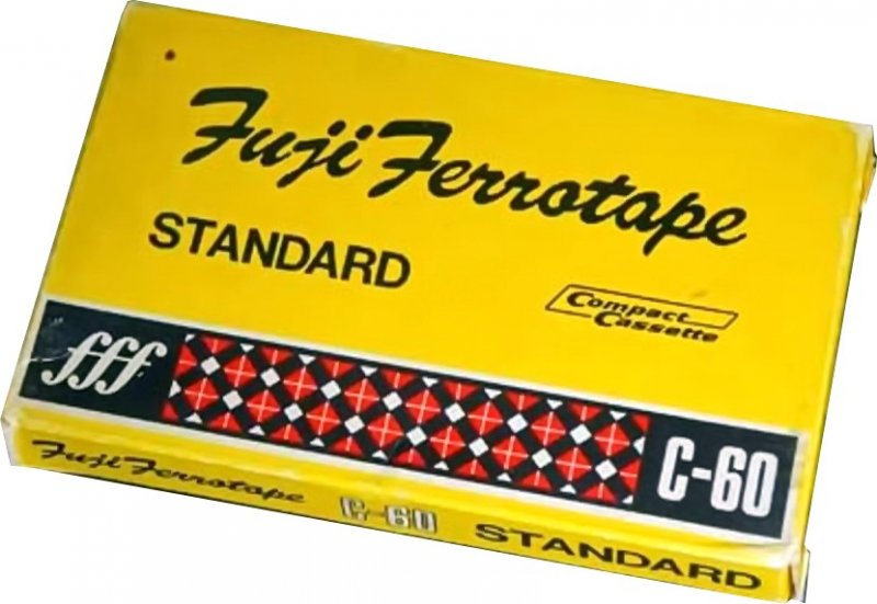 Compact Cassette Fuji Fuji Ferrotape 60 Type I Normal 1970 Japan