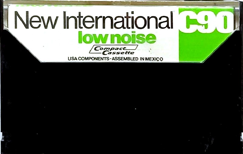 Compact Cassette New International 90 Type I Normal USA