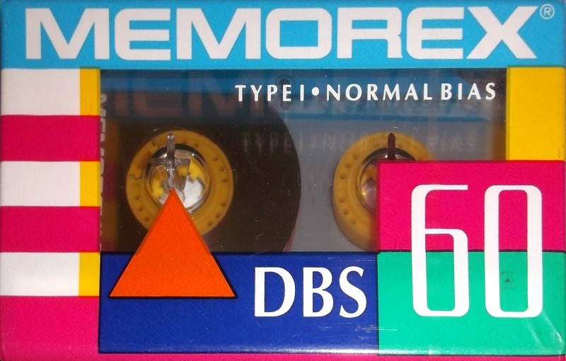 Compact Cassette Memorex dBS 60 Type I Normal 1990 USA