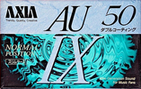 Compact Cassette AXIA AU-Ix 50 "AU1X A 50" Type I Normal 1992 Japan