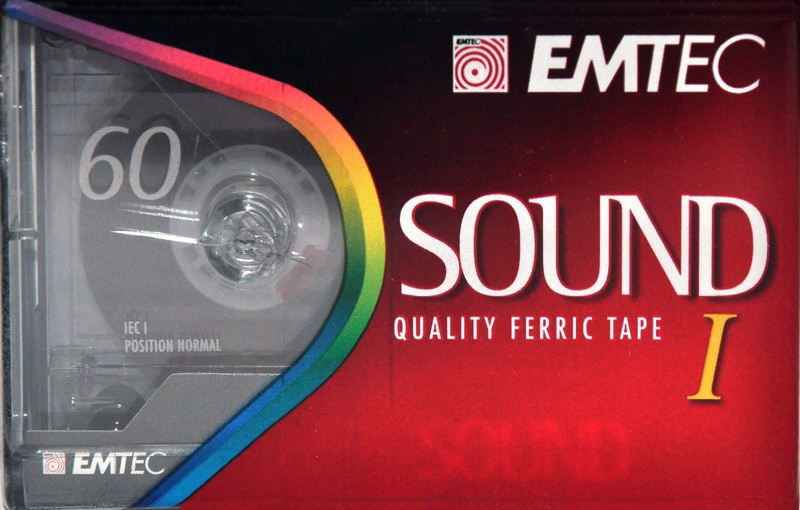 Compact Cassette Emtec Sound I 60 Type I Normal 2004 Worldwide