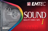 Compact Cassette Emtec Sound I 60 Type I Normal 2004 Worldwide