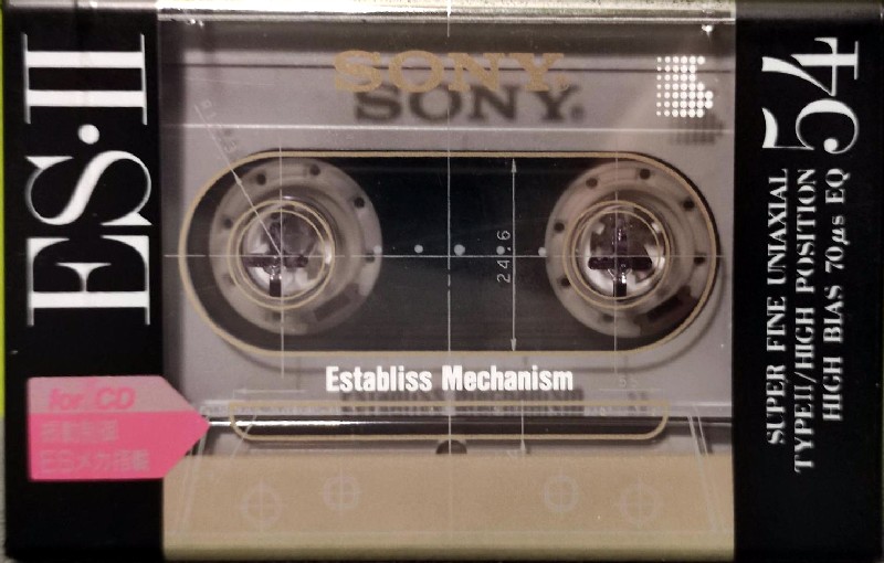 Compact Cassette: Sony  - ES-II 54