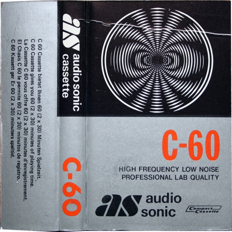 Compact Cassette: Unknown Audio Sonic -  60