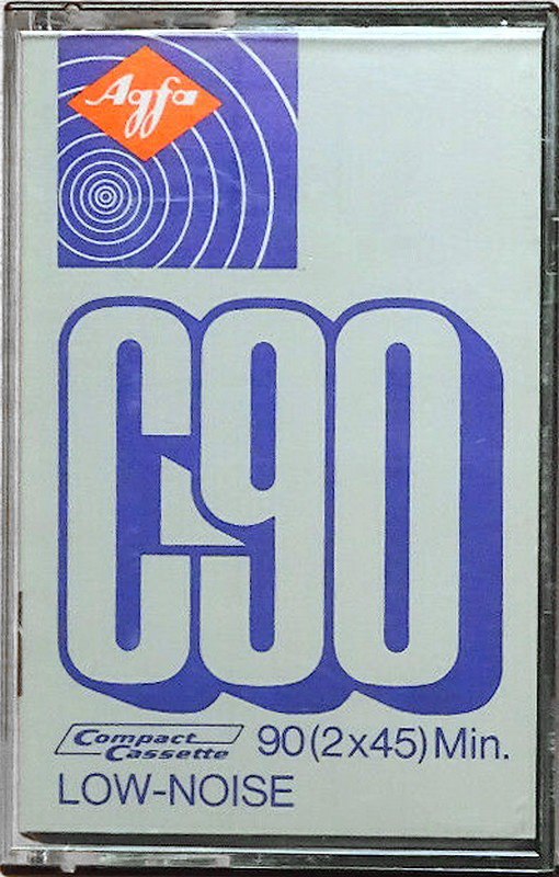Compact Cassette AGFA 90 Type I Normal 1972 Germany