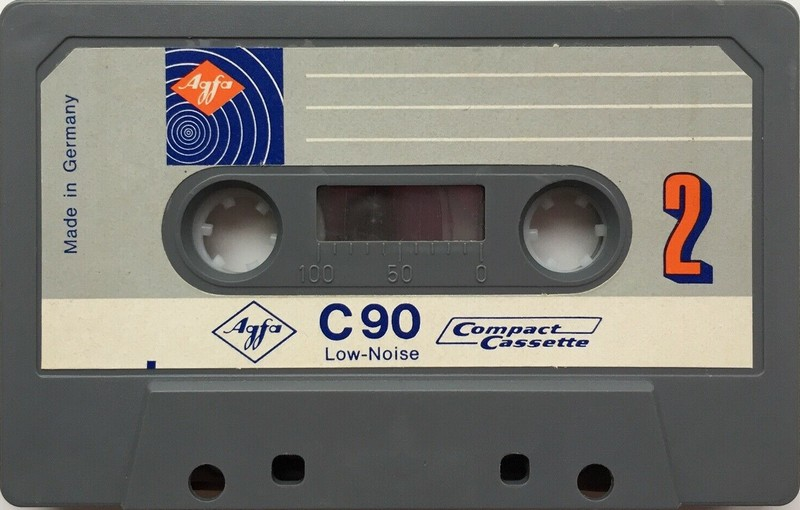 Compact Cassette AGFA 90 Type I Normal 1972 Germany