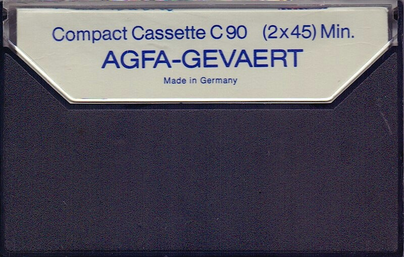 Compact Cassette: AGFA  -  90