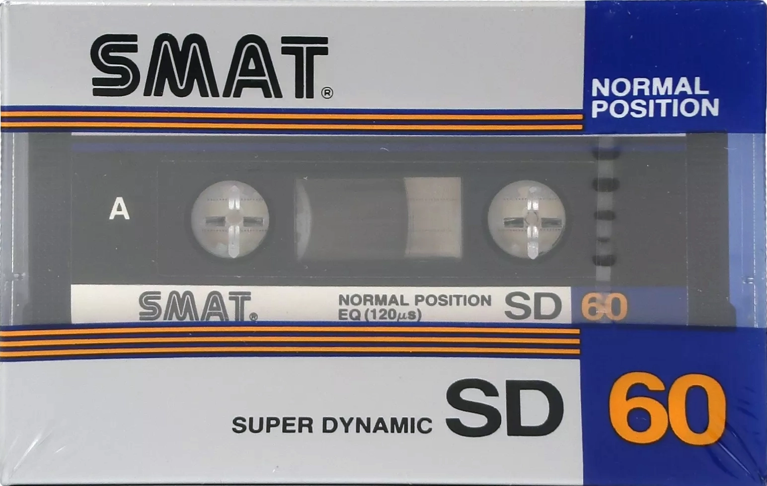 Compact Cassette Smat SD 60 Type I Normal 1984 South Korea