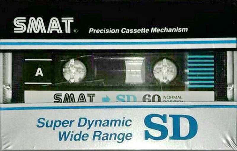 Compact Cassette Smat SD 60 Type I Normal South Korea