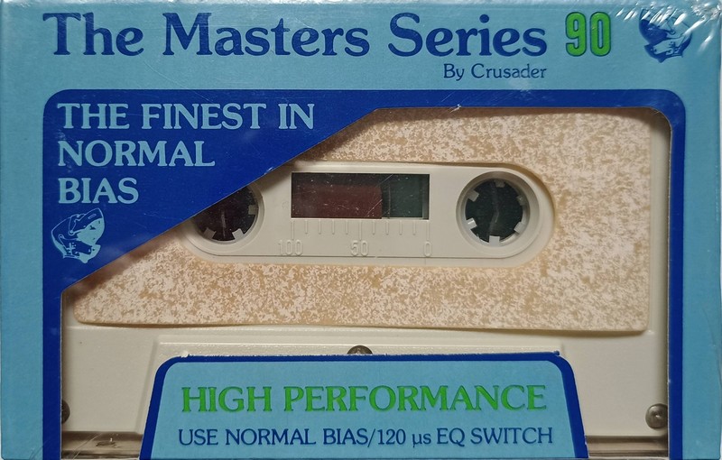 Compact Cassette Crusader 90 "The Master Series" Type I Normal 1977 UK