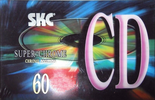 Compact Cassette SKC CD 60 Type II Chrome 1999 Europe