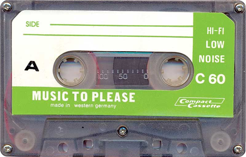 Compact Cassette Music to Please 60 Type I Normal 1977 Germany