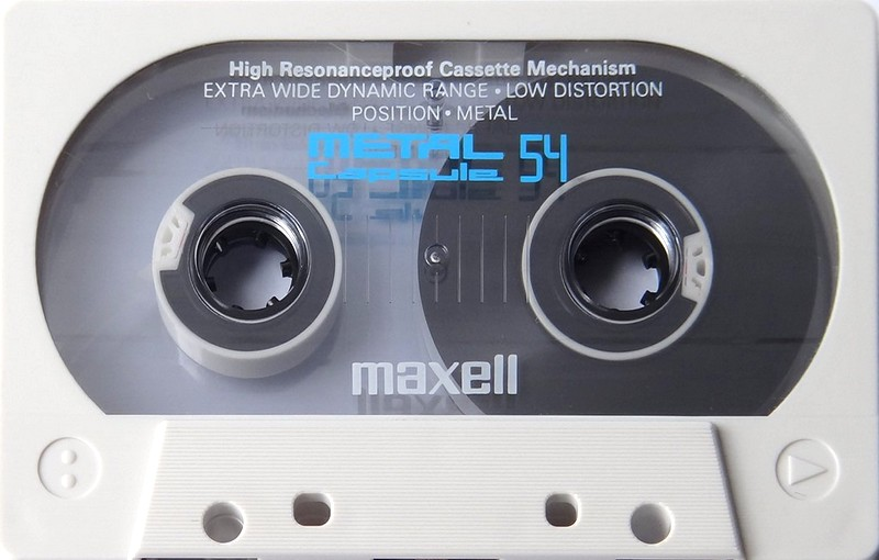 Compact Cassette: Maxell / Hitachi Maxell - Metal Capsule 54