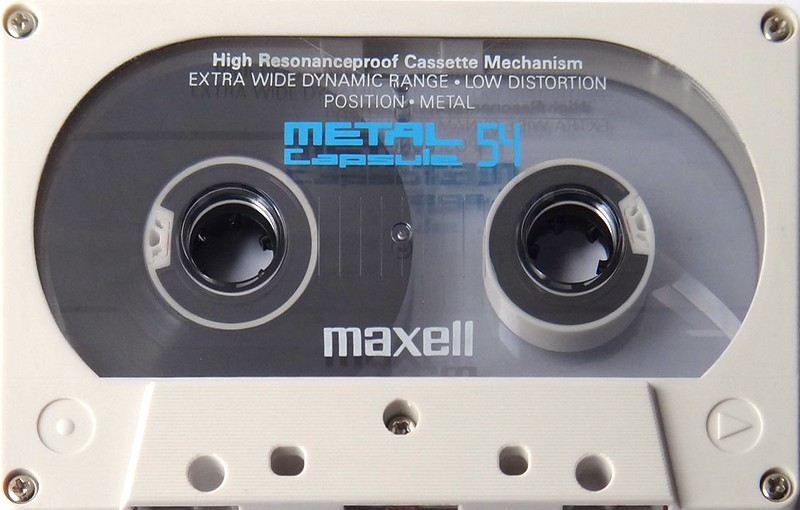 Compact Cassette: Maxell / Hitachi Maxell - Metal Capsule 54