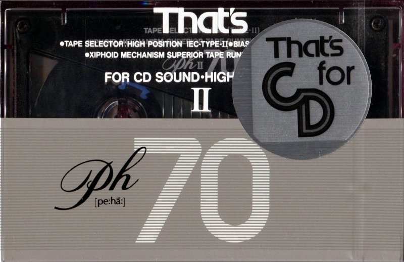 Compact Cassette: Taiyo Yuden Thats - PH-II 70