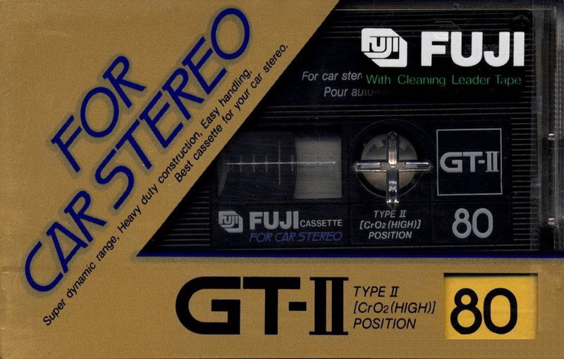 Compact Cassette: FUJI Fuji - GT-II 80