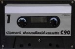 Compact Cassette Diamant (ABM) 90 Type II Chrome Europe