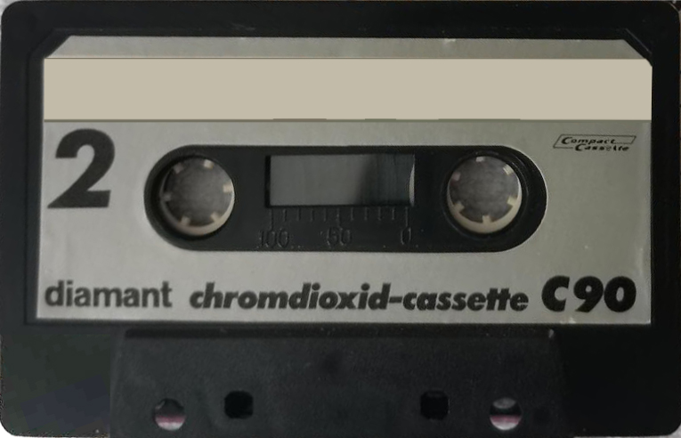 Compact Cassette ABM 90 "Diamant" Type II Chrome Europe