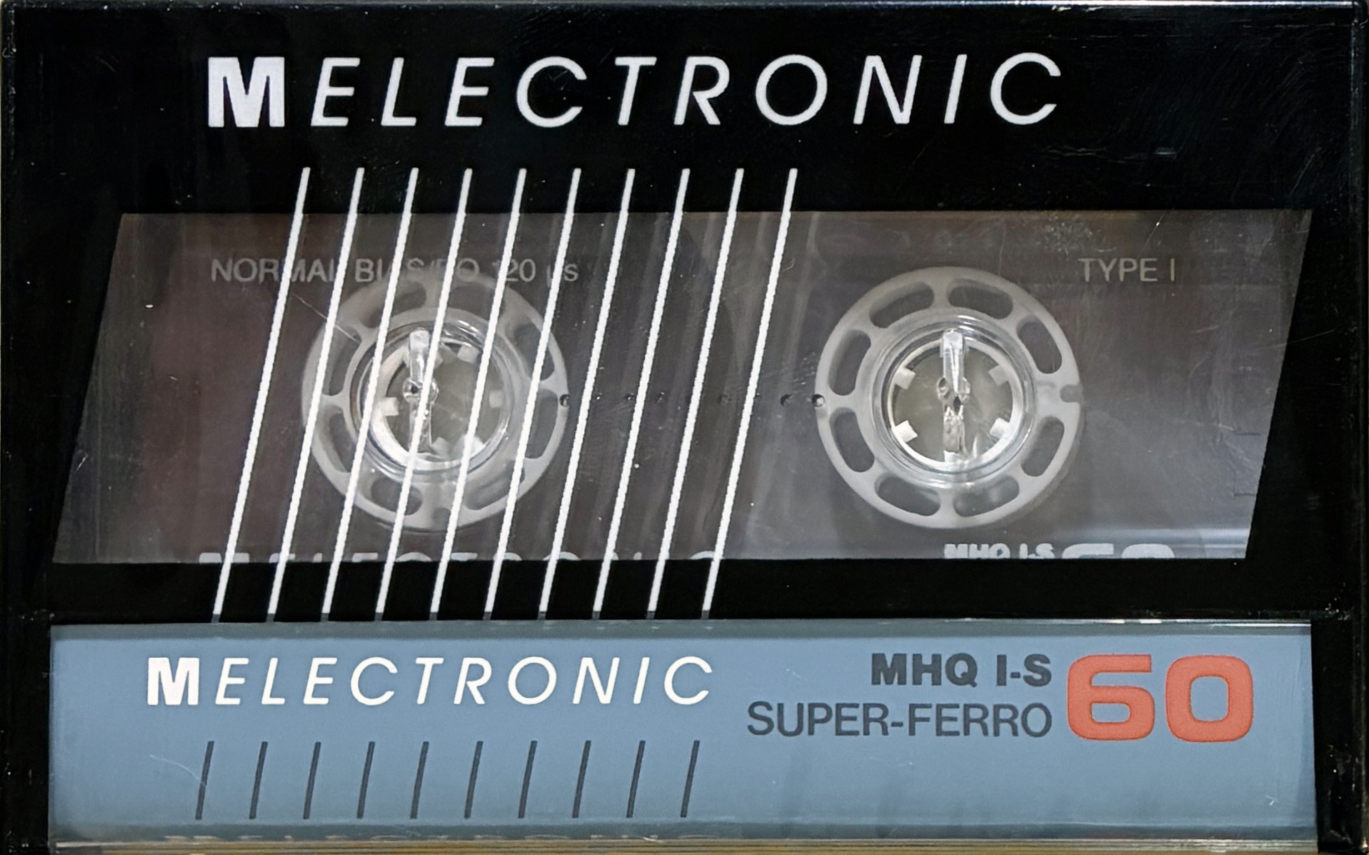 Compact Cassette Melectronic MHQ I-S 60 Type I Normal 1987 Switzerland