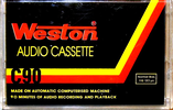 Compact Cassette Weston 90 "Black" Type I Normal India