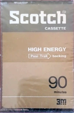 Compact Cassette Scotch High Energy 90 Type I Normal 1975 Europe