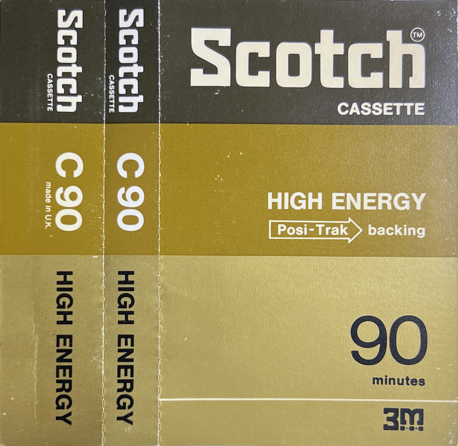 Compact Cassette Scotch High Energy 90 Type I Normal 1975 Europe