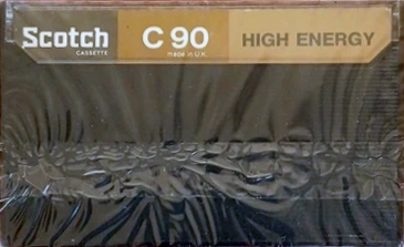 Compact Cassette Scotch High Energy 90 Type I Normal 1975 Europe
