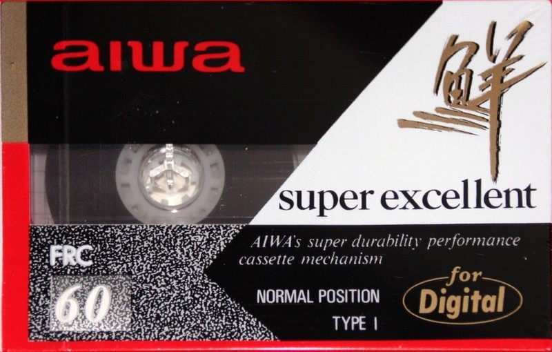 Compact Cassette Aiwa FRC 60 Type I Normal 1991 Worldwide