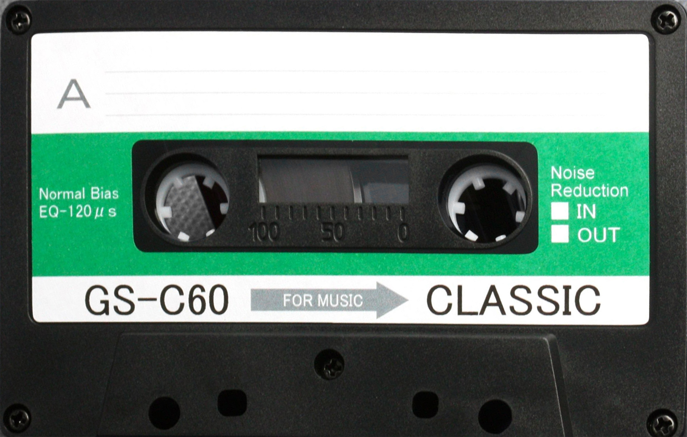Compact Cassette Classic GS 60 Type I Normal 2022 Worldwide