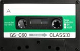 Compact Cassette Classic GS 60 Type I Normal 2022 Worldwide