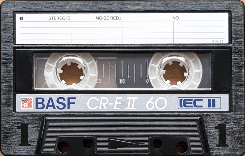 Compact Cassette: BASF  - Chromdioxid Extra II 60