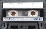 Compact Cassette BASF Chromdioxid Extra II 60 "CR-E II" Type II Chrome 1985 Europe